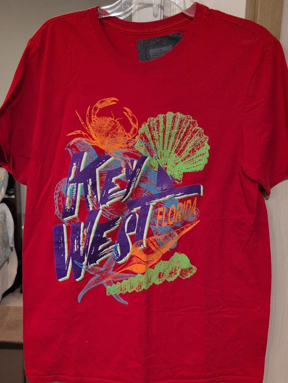 Key West Florida Graphic Tee - Red Shirt
